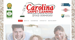 Desktop Screenshot of carolinacarpetcleaning.net