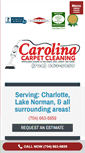 Mobile Screenshot of carolinacarpetcleaning.net