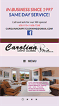 Mobile Screenshot of carolinacarpetcleaning.com
